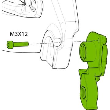 Picture of CANNONDLAE DERAILLEUR HANGER TA ST SS